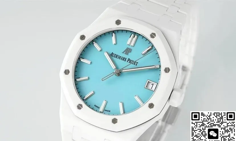 APS Factory Audemars Piguet 15500 White Ceramic 1:1 Best Edition Replica Watch