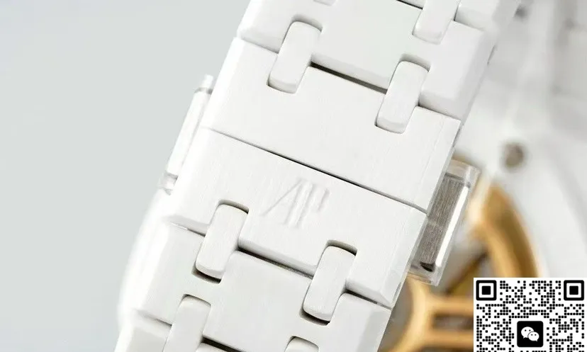 APS Factory Audemars Piguet 15500 White Ceramic 1:1 Best Edition Replica Watch