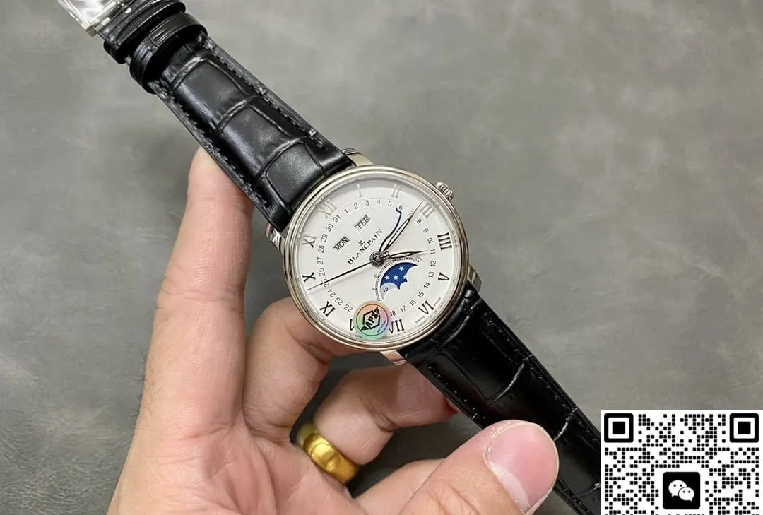 APS Factory Blancpain Villeret 6654A-1127-55B 1:1 Best Edition Replica Watch