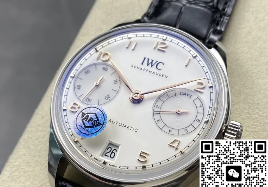 APS factory IWC Portugieser IW501701 Black strap 1:1 Best Edition Replica Watch