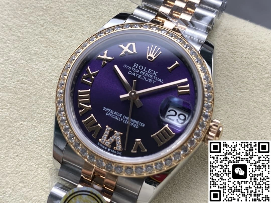 AR Factory Rolex Datejust m278381rbr-0020 1:1 Best Edition Replica Watch