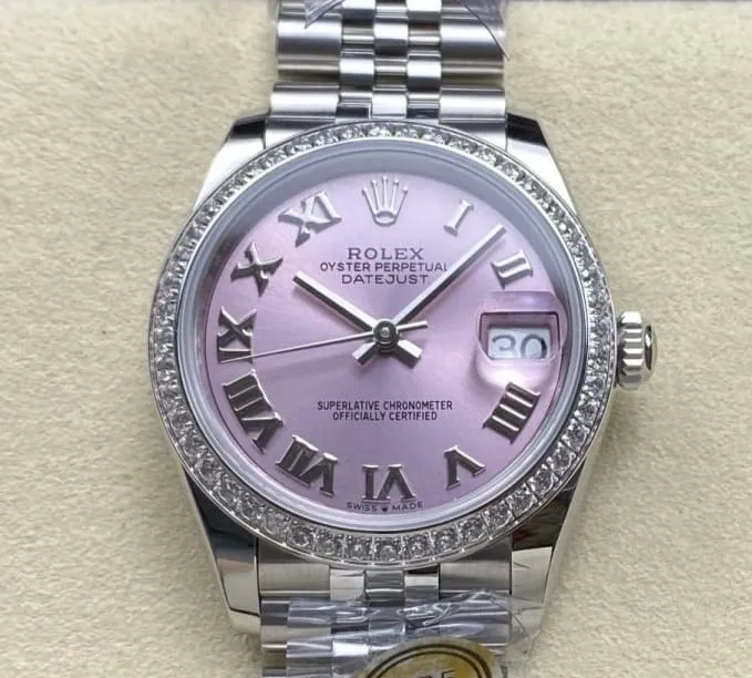 AR Factory Rolex Datejust m278384rbr-0028 1:1 Best Edition Replica Watch