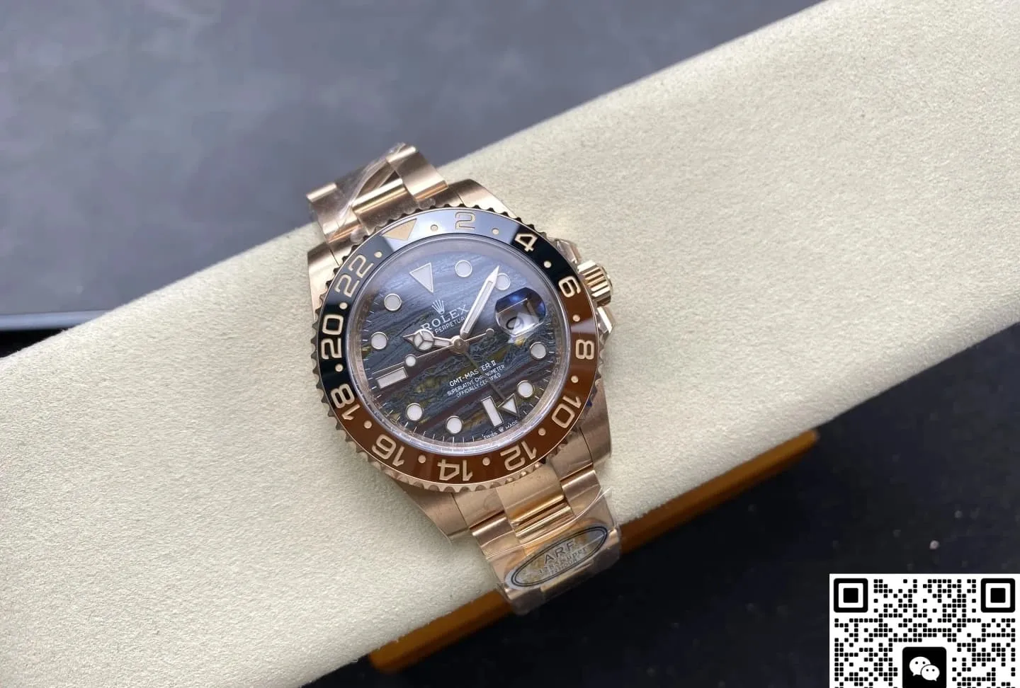 AR Factory Rolex GMT Master II M126715CHNR-0002 1:1 Best Edition Replica Watch