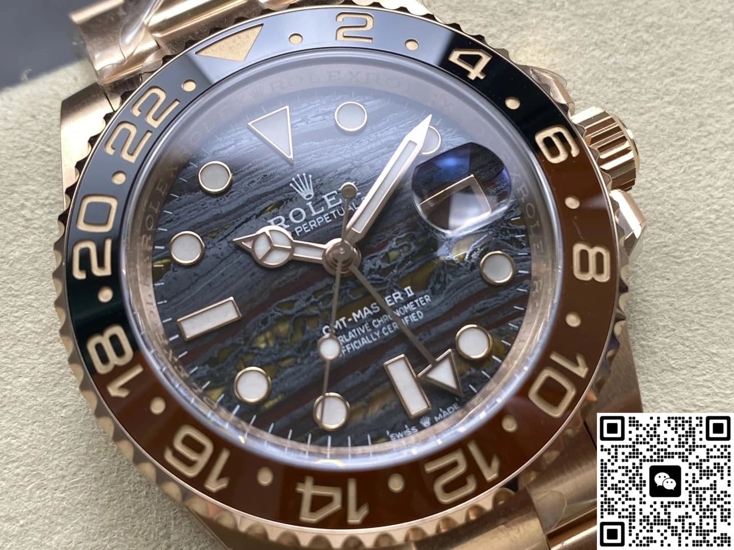 AR Factory Rolex GMT Master II M126715CHNR-0002 1:1 Best Edition Replica Watch