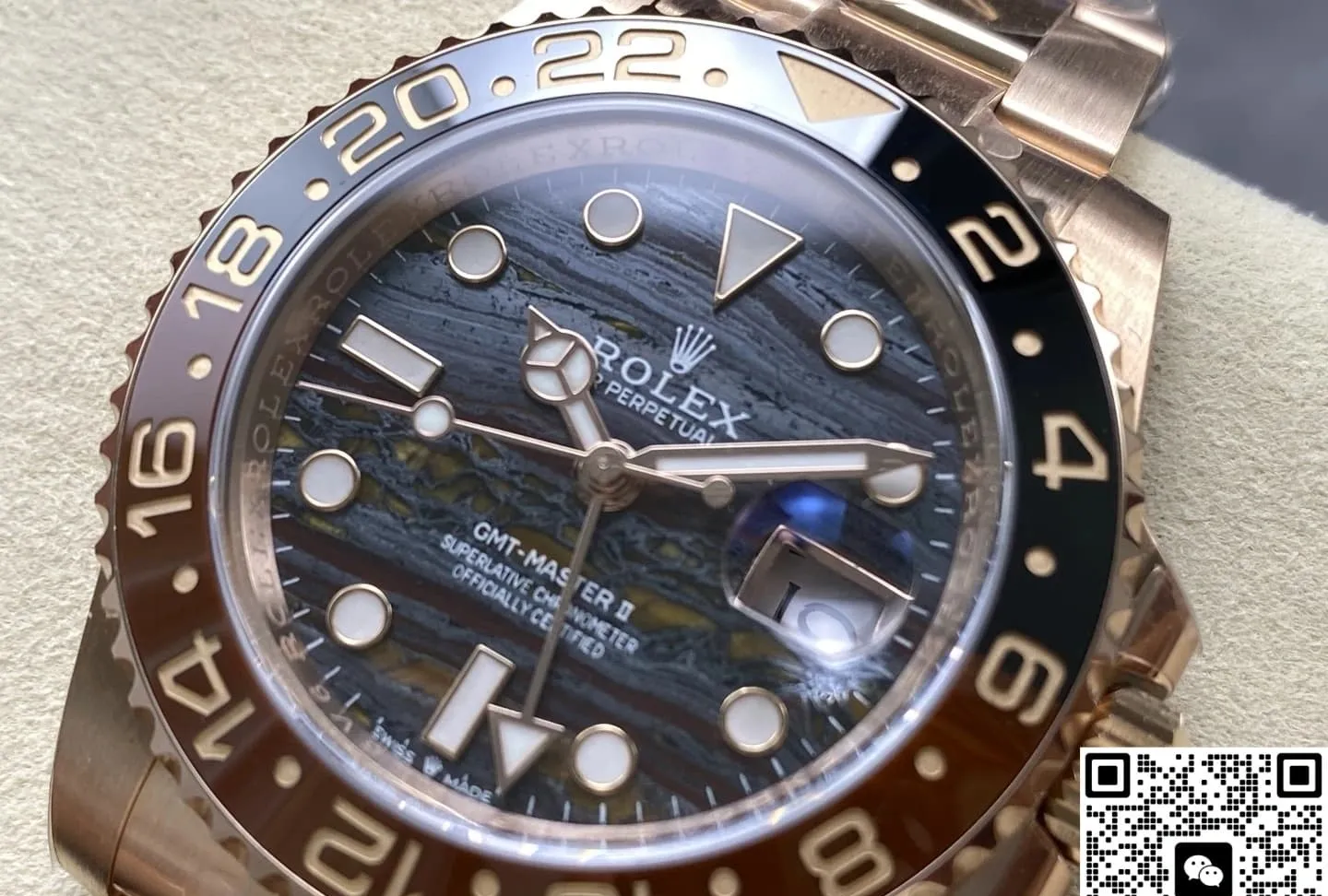 AR Factory Rolex GMT Master II M126715CHNR-0002 1:1 Best Edition Replica Watch