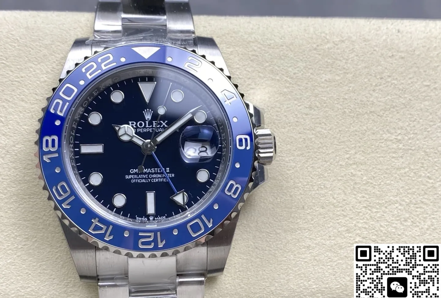 AR Factory Rolex GMT-Master M126719 Blue bezel 1:1 Best Edition Replica Watch