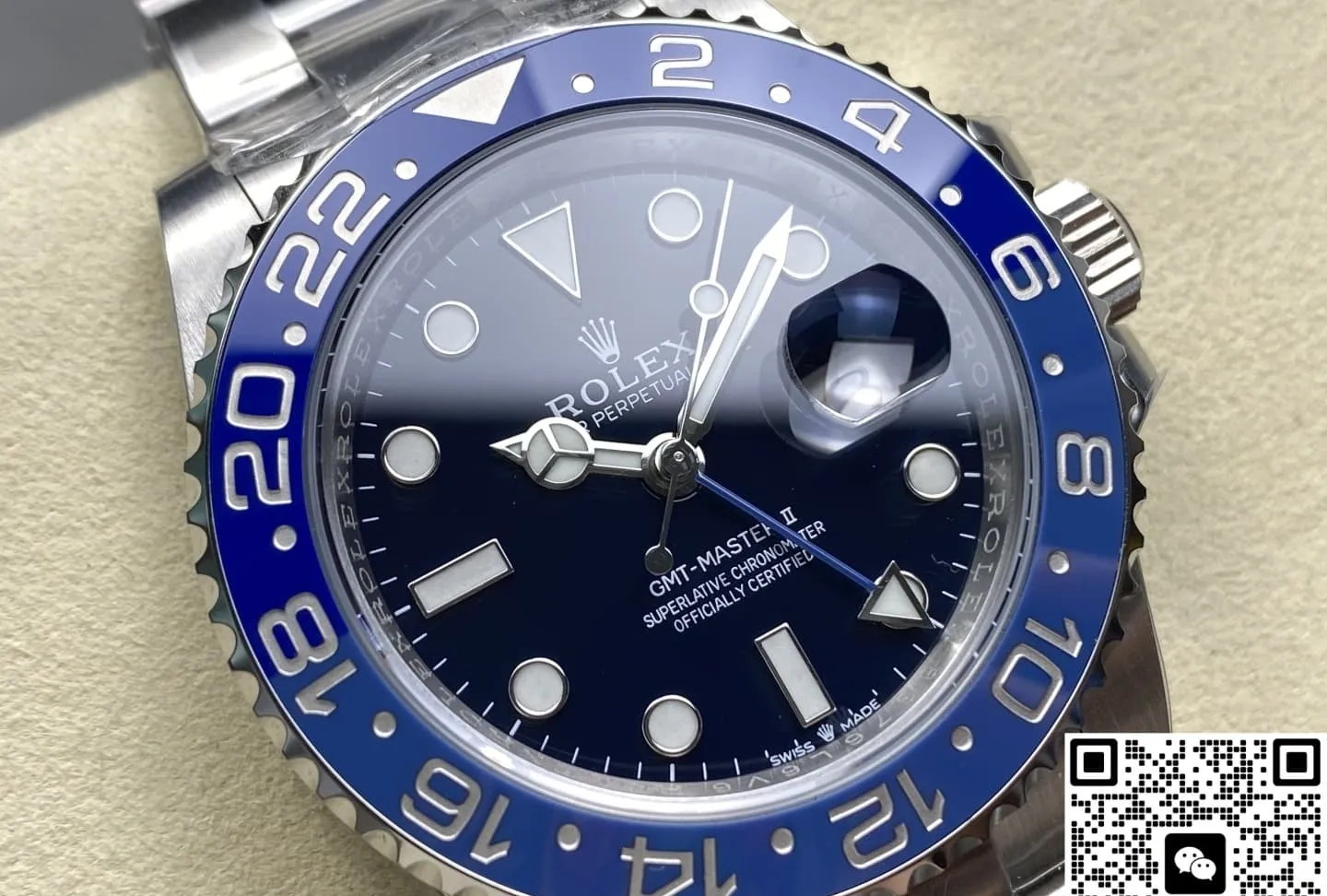 AR Factory Rolex GMT-Master M126719 Blue bezel 1:1 Best Edition Replica Watch