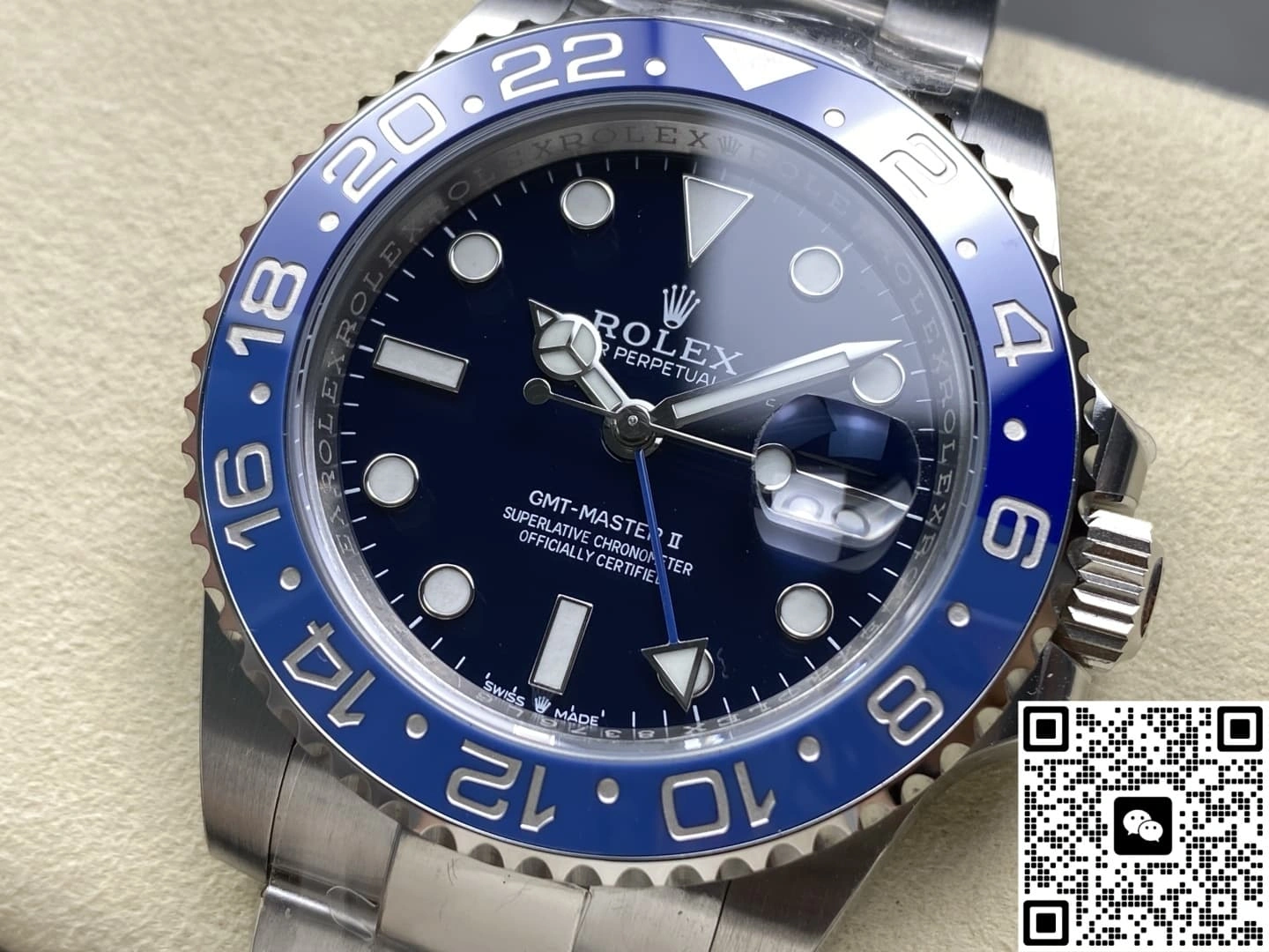 AR Factory Rolex GMT-Master M126719 Blue bezel 1:1 Best Edition Replica Watch