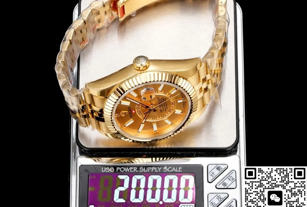 AR+ Factory Rolex Sky Dweller m336938-0004 1:1 Best Edition Replica Watch
