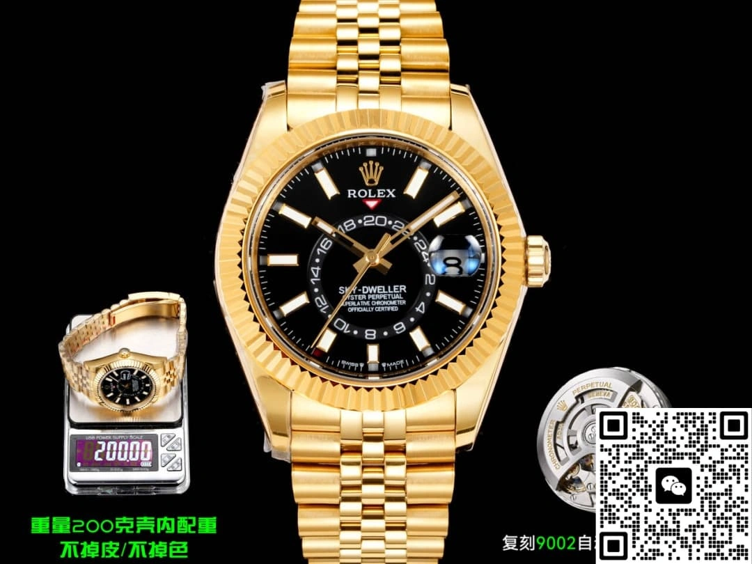 AR+ Factory Rolex Sky Dweller m336938-0005 1:1 Best Edition Replica Watch