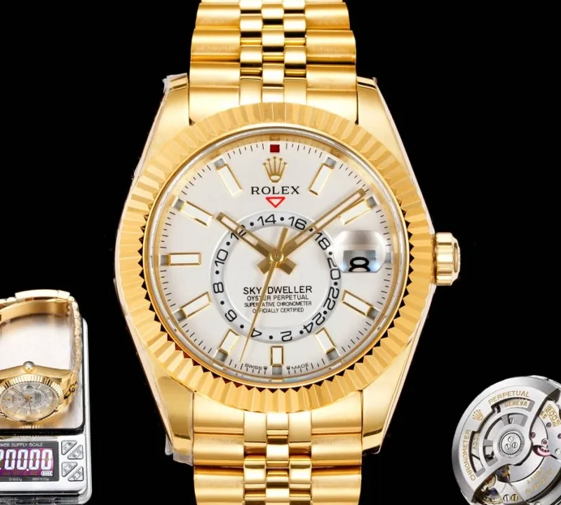 AR+ Factory Rolex Sky Dweller m336938-0006 1:1 Best Edition Replica Watch