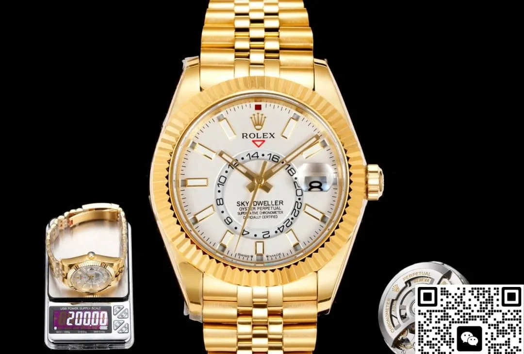 AR+ Factory Rolex Sky Dweller m336938-0006 1:1 Best Edition Replica Watch