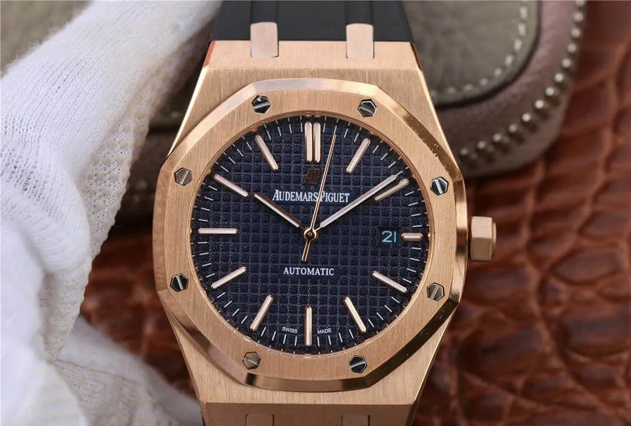 Audemars Piguet Royal Oak 15400 1:1 Best Edition Replica Watch Blue Dial