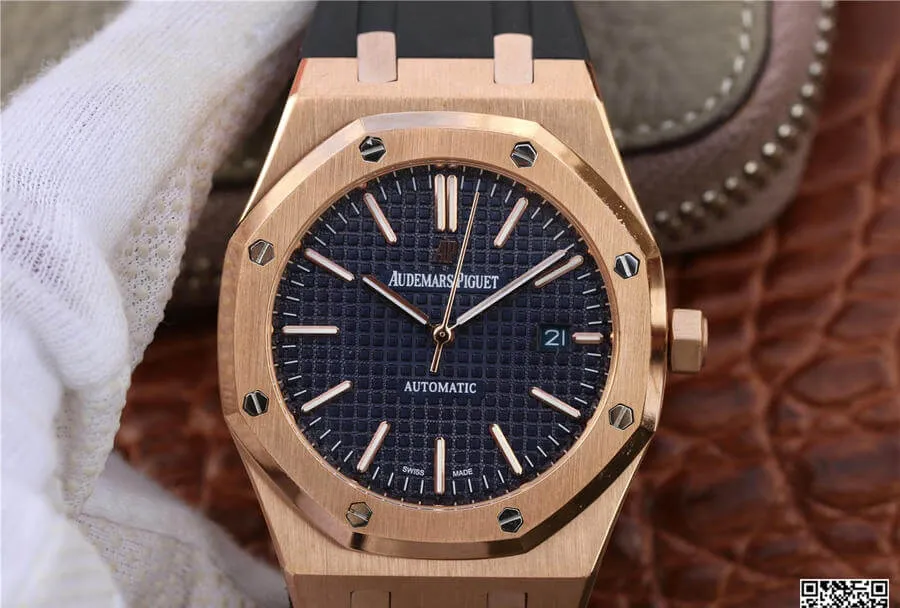 Audemars Piguet Royal Oak 15400 1:1 Best Edition Replica Watch Blue Dial
