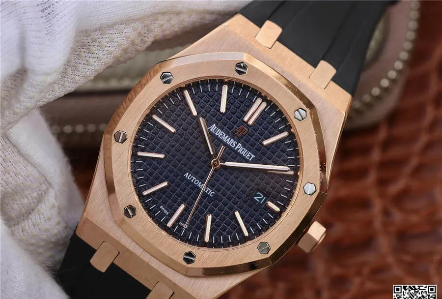 Audemars Piguet Royal Oak 15400 1:1 Best Edition Replica Watch Blue Dial