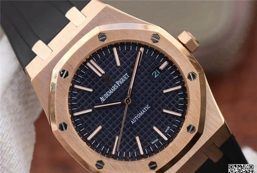 Audemars Piguet Royal Oak 15400 1:1 Best Edition Replica Watch Blue Dial