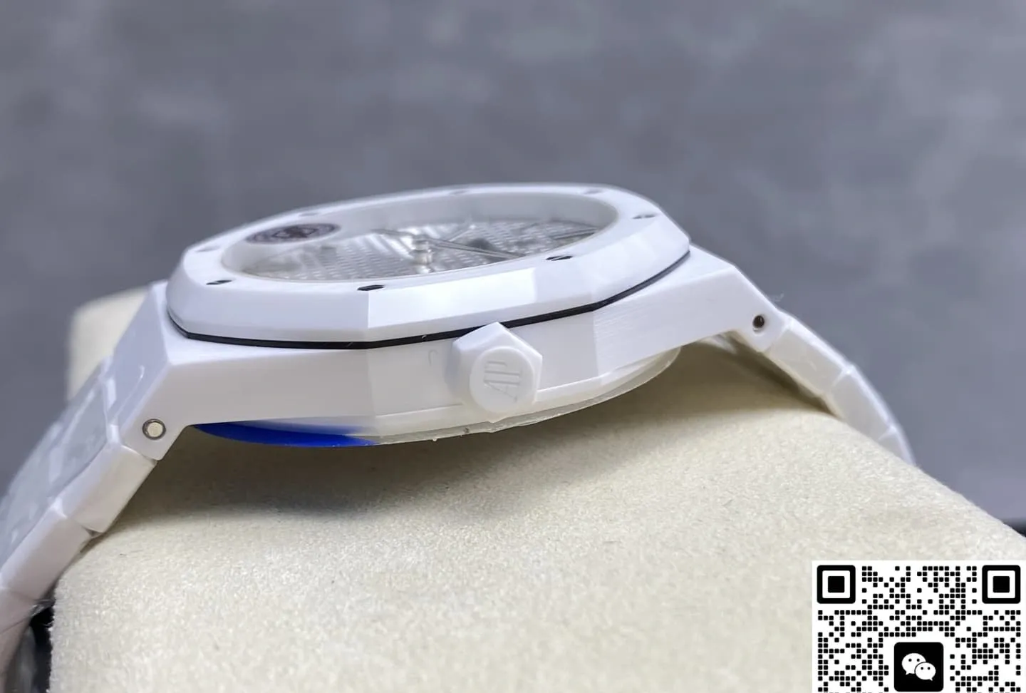 APS Factory Audemars Piguet Royal Oak 15500 Silvery white dial 1:1 Best Edition Replica Watch