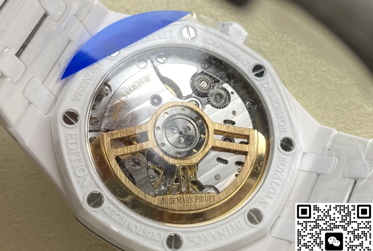 APS Factory Audemars Piguet Royal Oak 15500 Silvery white dial 1:1 Best Edition Replica Watch