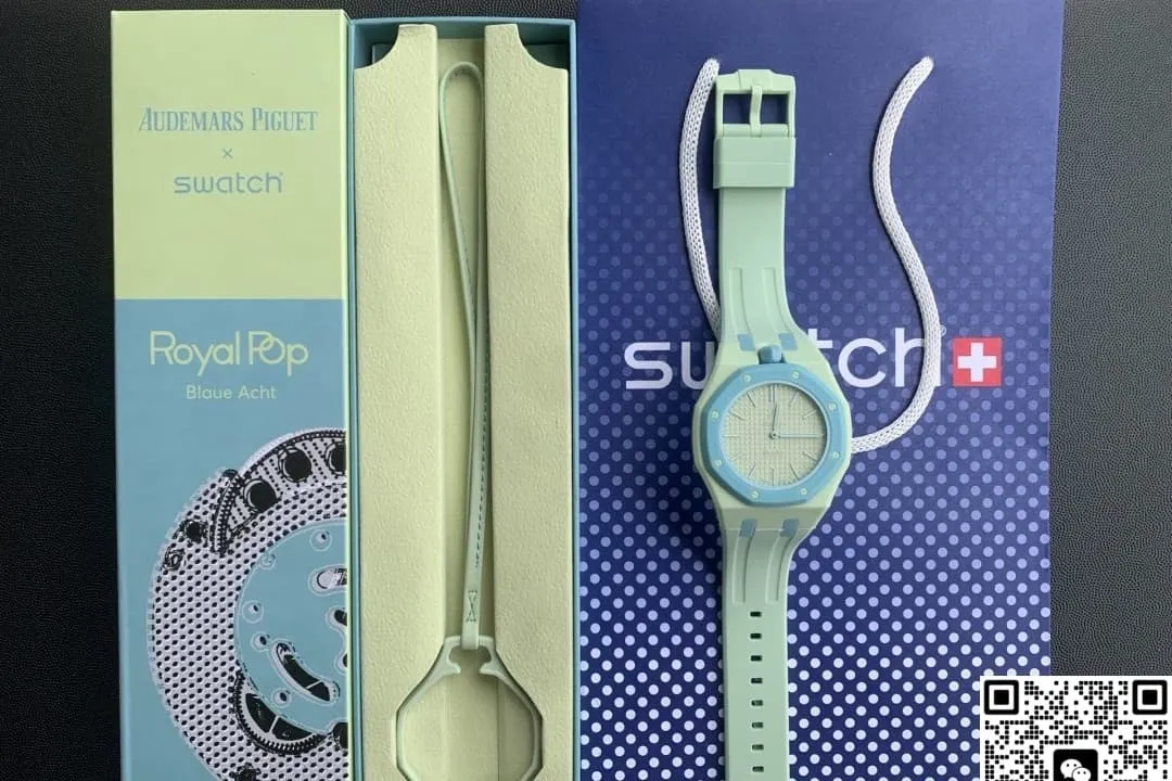 Audemars Piguet x Swatch Royal Pop BLAUE ACHT 1:1 Best Edition Replica Watch
