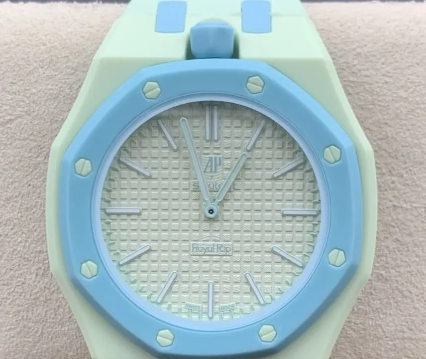Audemars Piguet x Swatch Royal Pop BLAUE ACHT 1:1 Best Edition Replica Watch