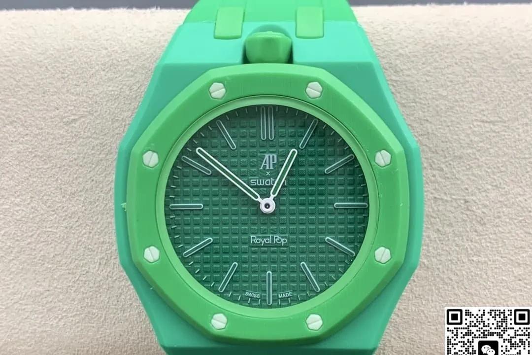 Audemars Piguet x Swatch Royal Pop Green Eight 1:1 Best Edition Replica Watch