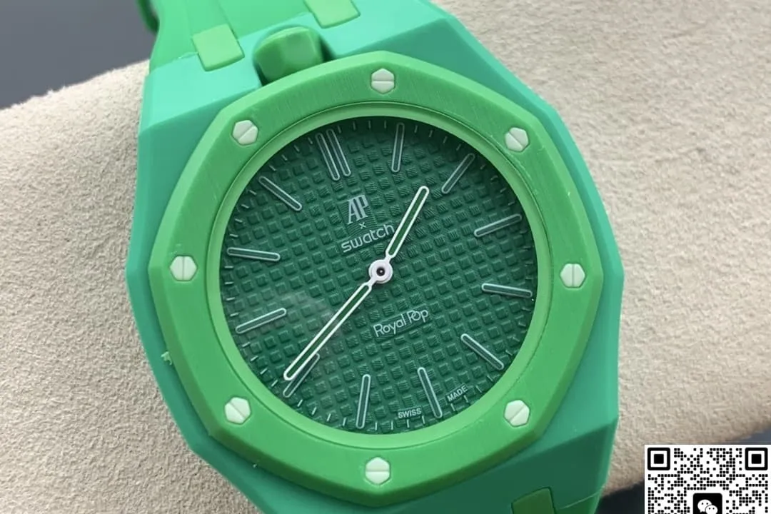 Audemars Piguet x Swatch Royal Pop Green Eight 1:1 Best Edition Replica Watch