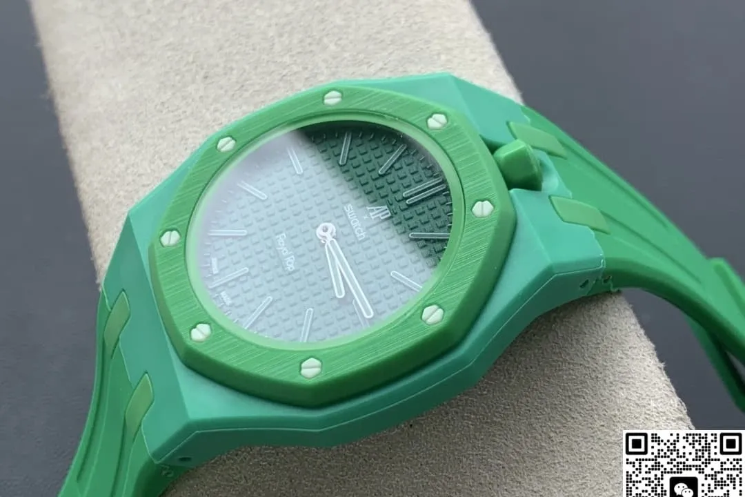 Audemars Piguet x Swatch Royal Pop Green Eight 1:1 Best Edition Replica Watch