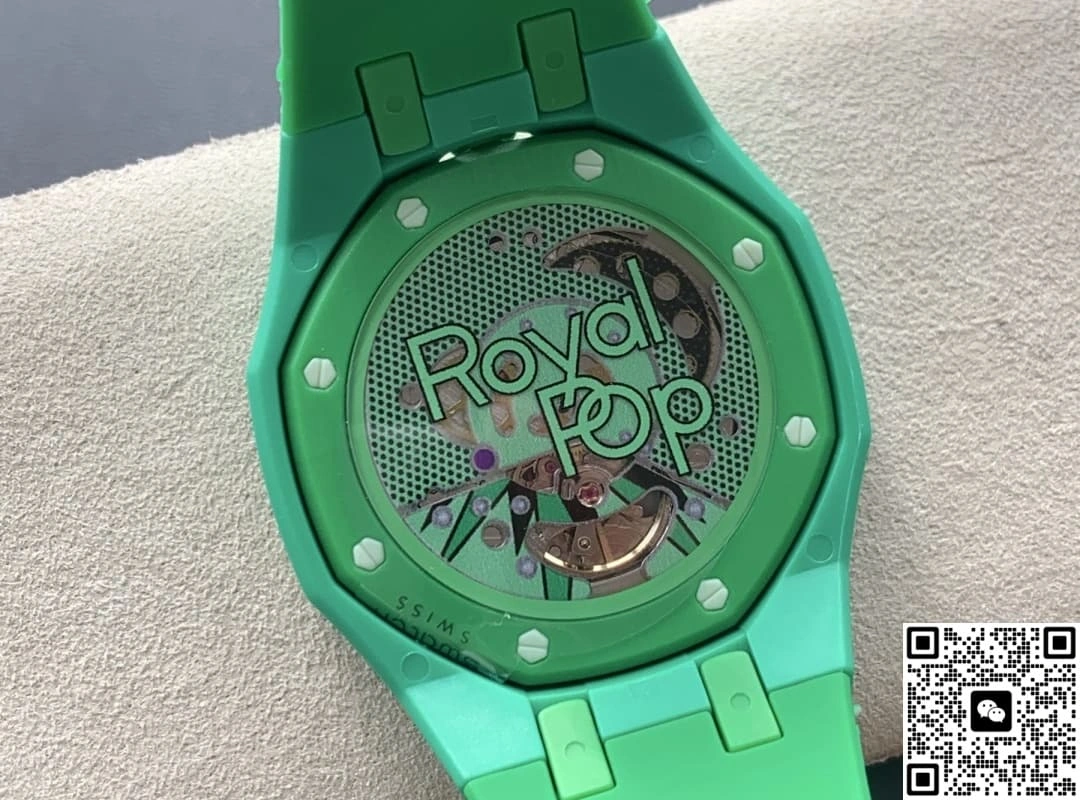 Audemars Piguet x Swatch Royal Pop Green Eight 1:1 Best Edition Replica Watch