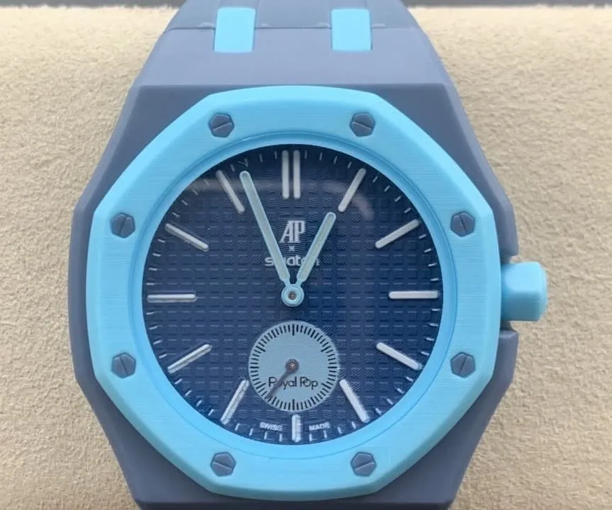 Audemars Piguet x Swatch Royal Pop LAN BA 1:1 Best Edition Replica Watch