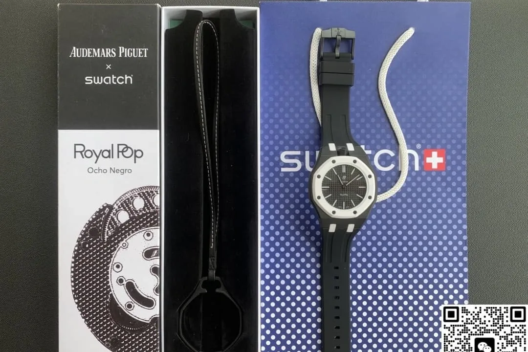 Audemars Piguet x Swatch Royal Pop OCHO NEGRO 1:1 Best Edition Replica Watch