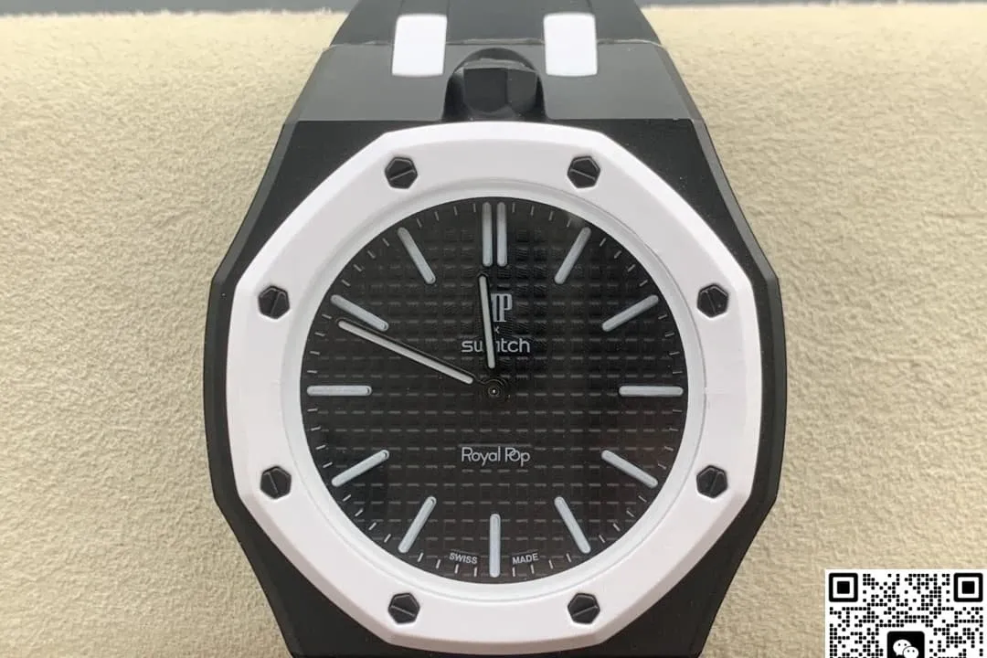 Audemars Piguet x Swatch Royal Pop OCHO NEGRO 1:1 Best Edition Replica Watch