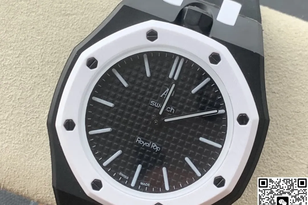 Audemars Piguet x Swatch Royal Pop OCHO NEGRO 1:1 Best Edition Replica Watch