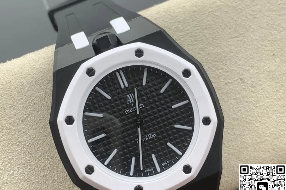 Audemars Piguet x Swatch Royal Pop OCHO NEGRO 1:1 Best Edition Replica Watch