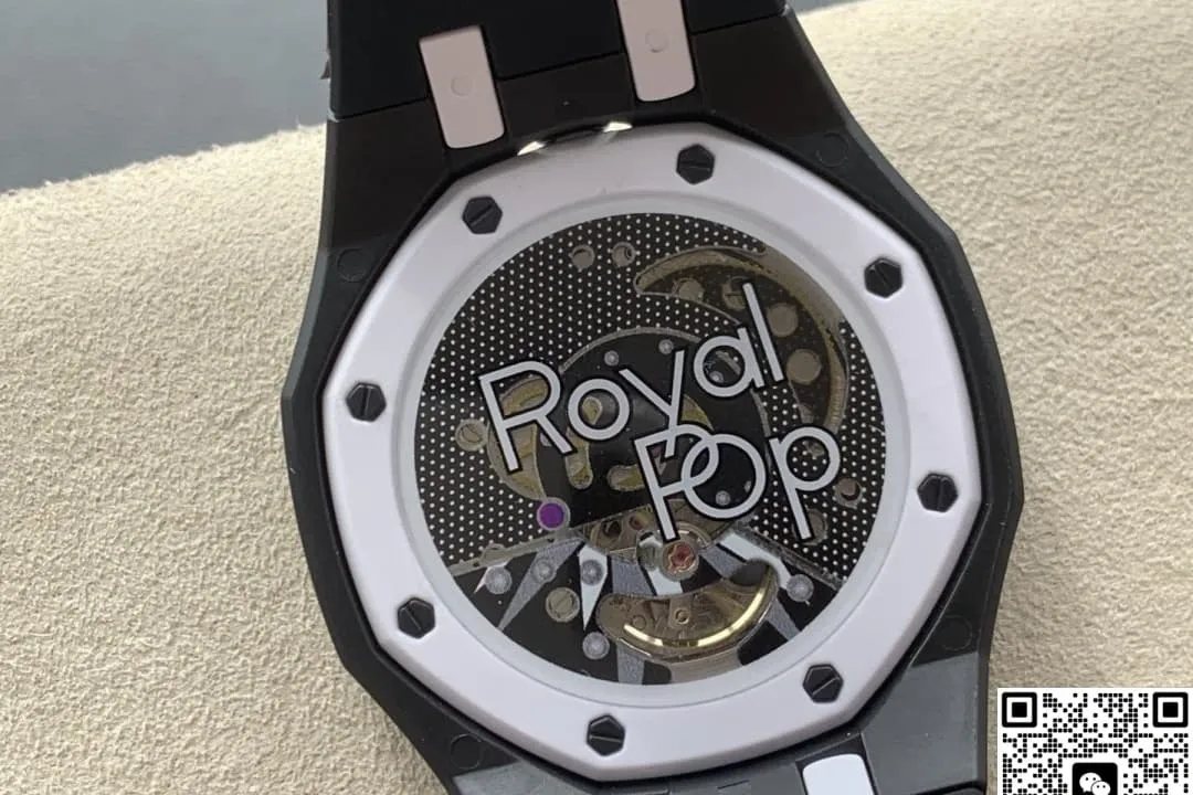 Audemars Piguet x Swatch Royal Pop OCHO NEGRO 1:1 Best Edition Replica Watch