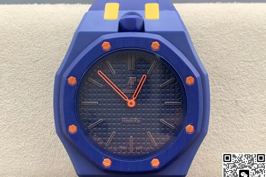 Audemars Piguet x Swatch Royal Pop ORENJI HACHI 1:1 Best Edition Replica Watch