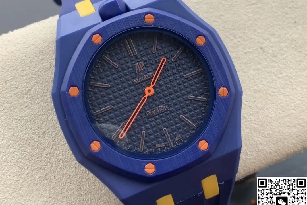 Audemars Piguet x Swatch Royal Pop ORENJI HACHI 1:1 Best Edition Replica Watch