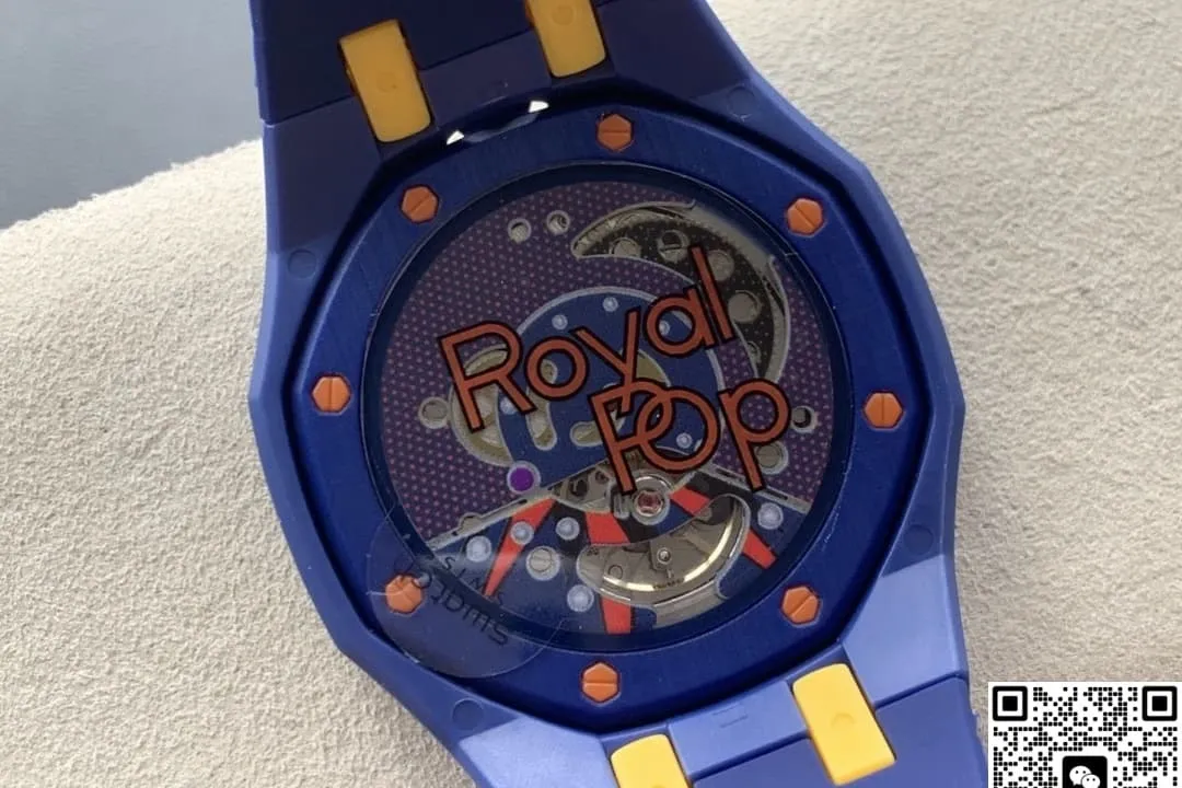 Audemars Piguet x Swatch Royal Pop ORENJI HACHI 1:1 Best Edition Replica Watch