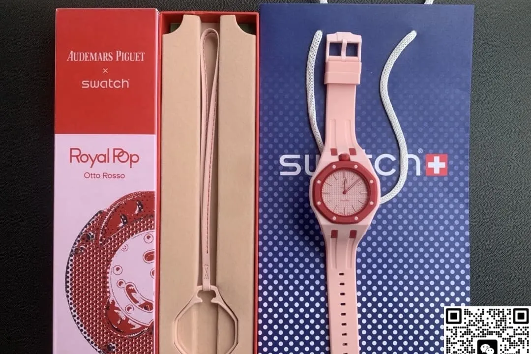 Audemars Piguet x Swatch Royal Pop OTTO ROSSO 1:1 Best Edition Replica Watch