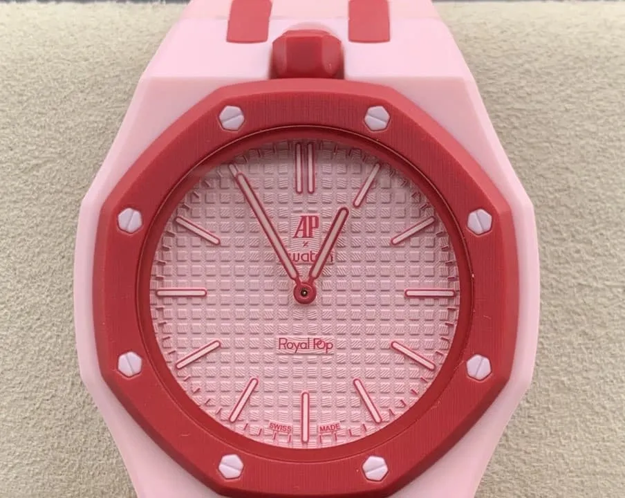Audemars Piguet x Swatch Royal Pop OTTO ROSSO 1:1 Best Edition Replica Watch