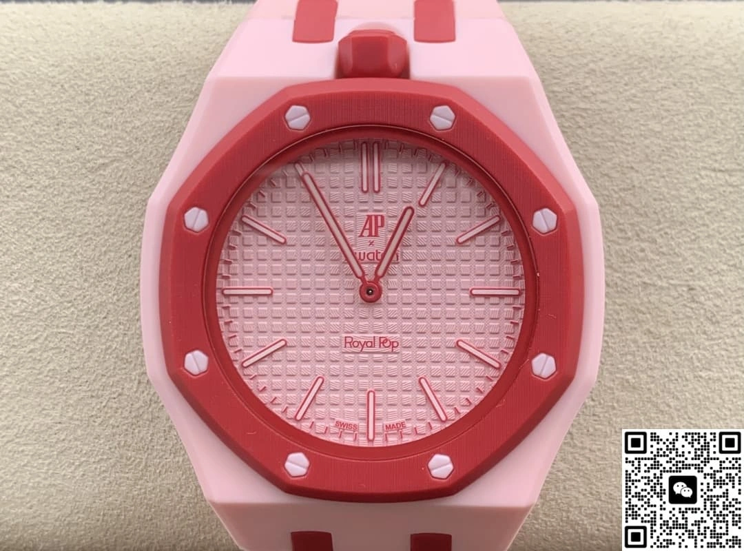 Audemars Piguet x Swatch Royal Pop OTTO ROSSO 1:1 Best Edition Replica Watch