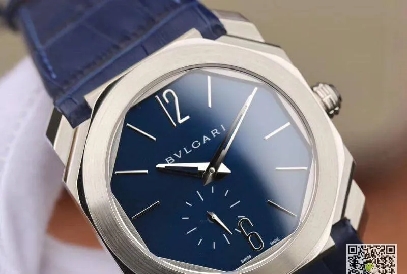 Bvlgari Octo Finissimo Extra Thin Automatic 103035 Blue Dial Men’s Watch 1:1 Best Edition Replica Watch Swiss BVL193