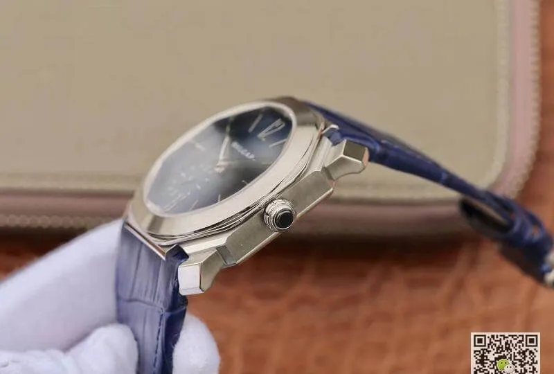 Bvlgari Octo Finissimo Extra Thin Automatic 103035 Blue Dial Men’s Watch 1:1 Best Edition Replica Watch Swiss BVL193