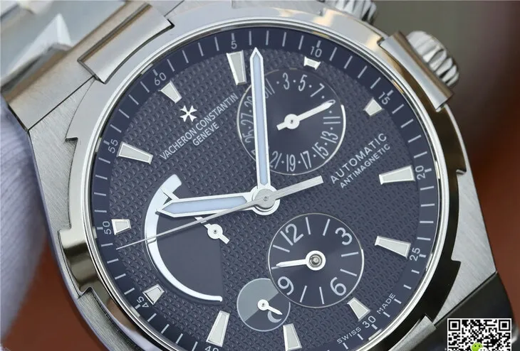 Vacheron Constantin Overseas 47450 B01A-9227 TWA Factory 1:1 Best Edition Replica Watch Silver Stainless Steel Strap