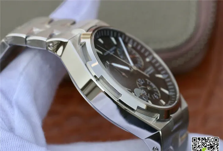 Vacheron Constantin Overseas 47450 B01A-9227 TWA Factory 1:1 Best Edition Replica Watch Silver Stainless Steel Strap