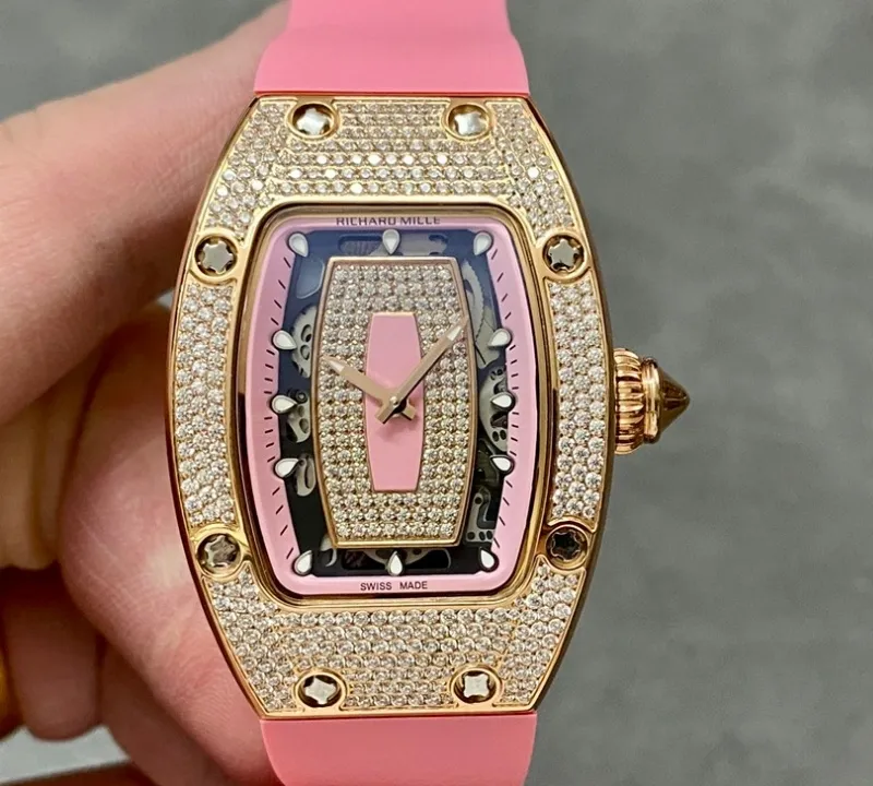 BBA Factory Richard Mille RM07-01 Diamond-set case 1:1 Best Edition Replica Watch