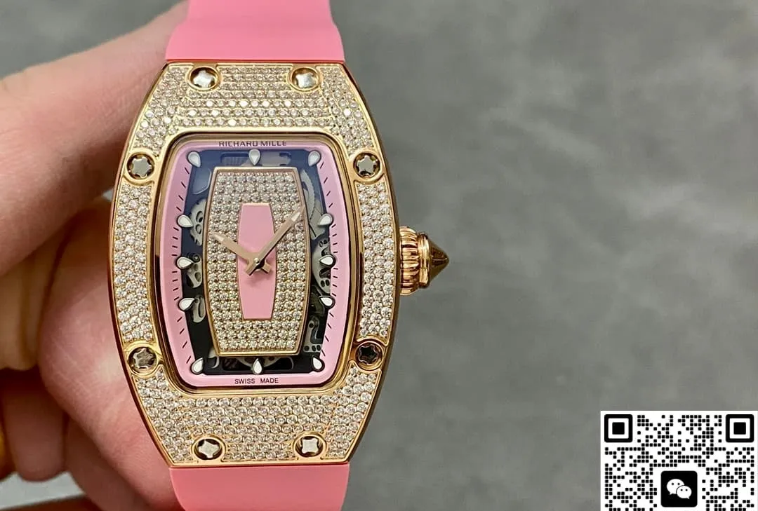 BBA Factory Richard Mille RM07-01 Diamond-set case 1:1 Best Edition Replica Watch
