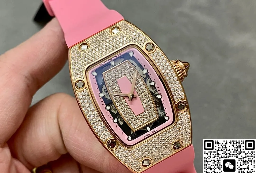 BBA Factory Richard Mille RM07-01 Diamond-set case 1:1 Best Edition Replica Watch