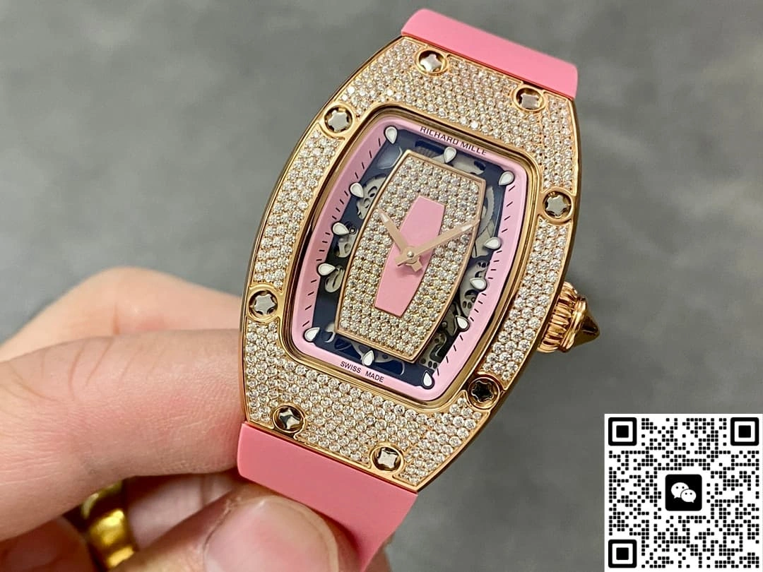 BBA Factory Richard Mille RM07-01 Diamond-set case 1:1 Best Edition Replica Watch