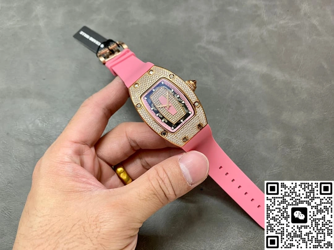 BBA Factory Richard Mille RM07-01 Diamond-set case 1:1 Best Edition Replica Watch