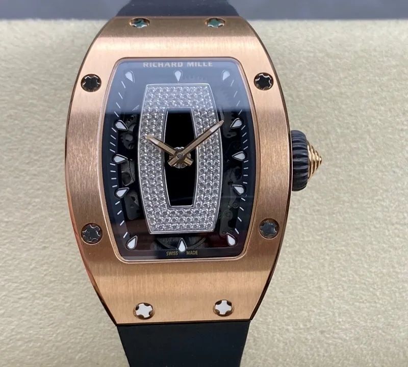 BBA Factory Richard Mille RM07-01 Gold case 1:1 Best Edition Replica Watch